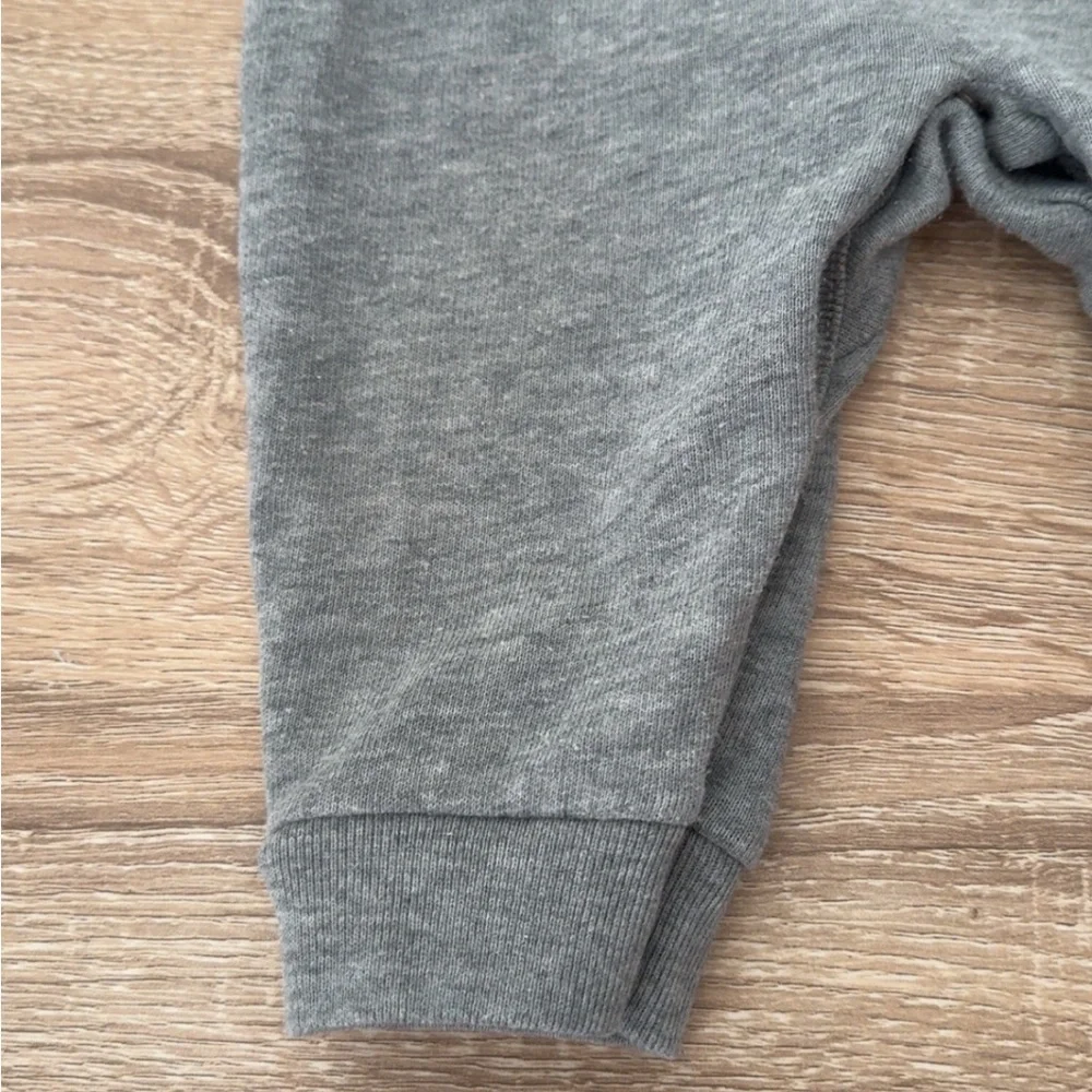 Ralph Lauren Polo‎ Bear Gray Fleece Coverall One Piece Size 6 Months